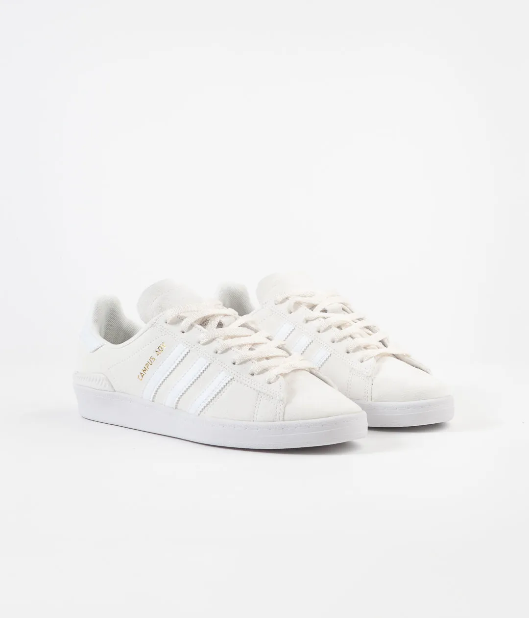 Adidas Campus Adv Shoes - Supplier Colour / White / Gold Metallic