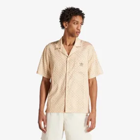 Adidas Originals | MONO SATIN SHIRT  { CRYSTAL SAND