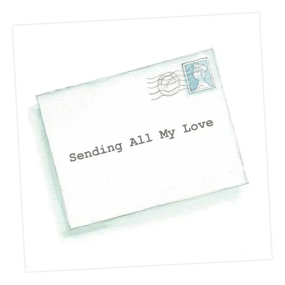 All My Love Card