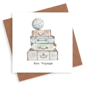 All Packed Up Bon Voyage Card