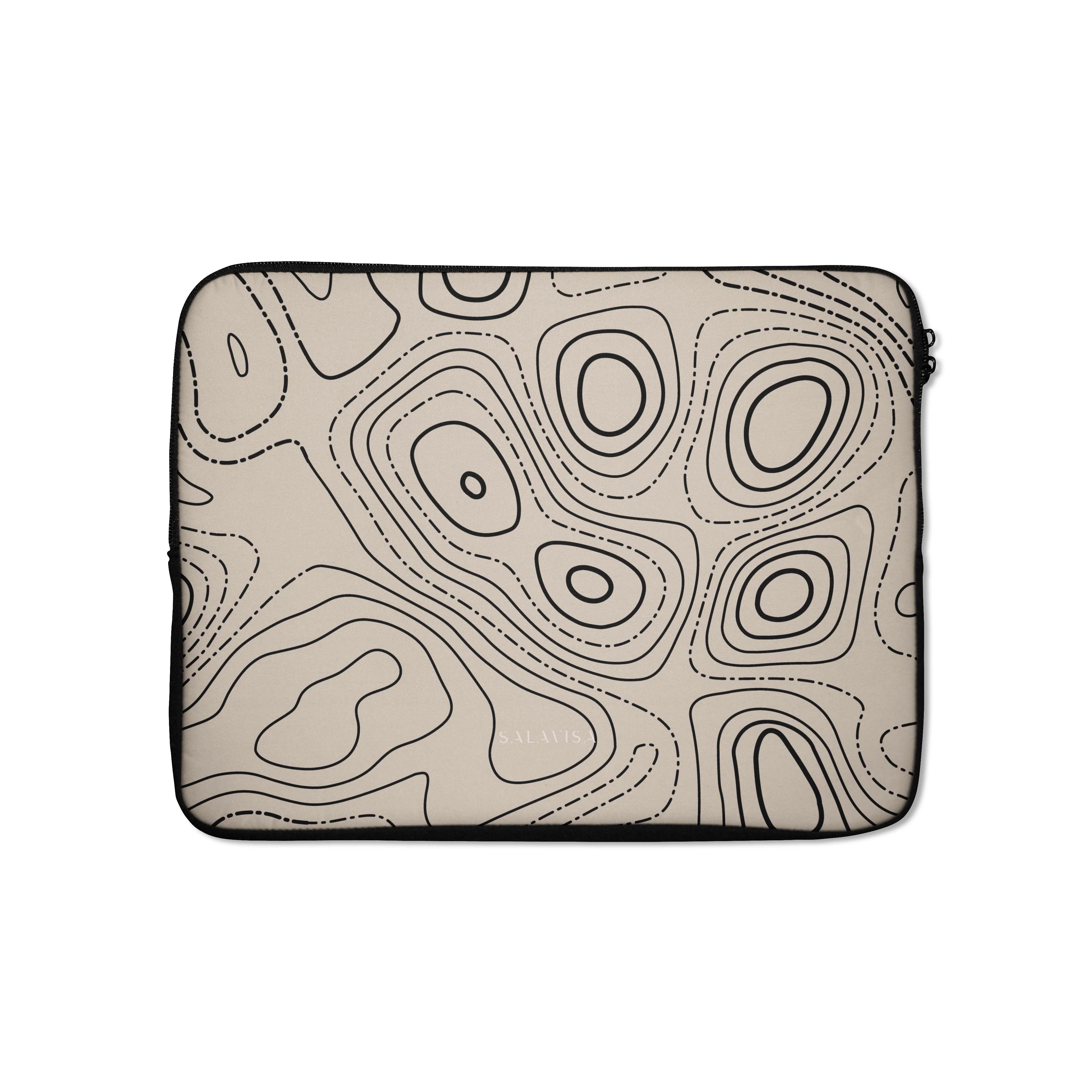 Beige Terrain Laptop Sleeve