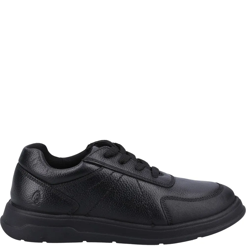 Black Robert Senior School Shoes