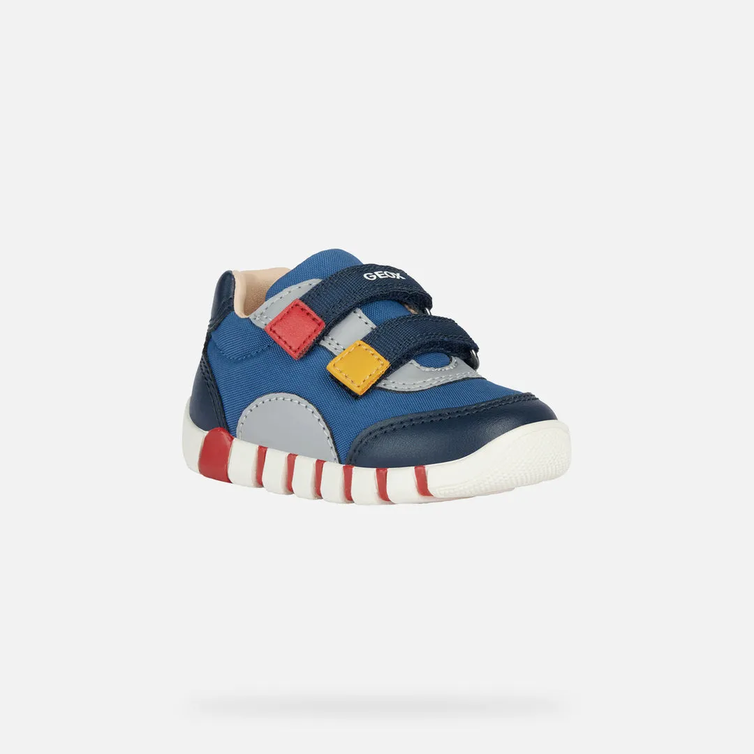 Blue Iupidoo Velcro Sneakers