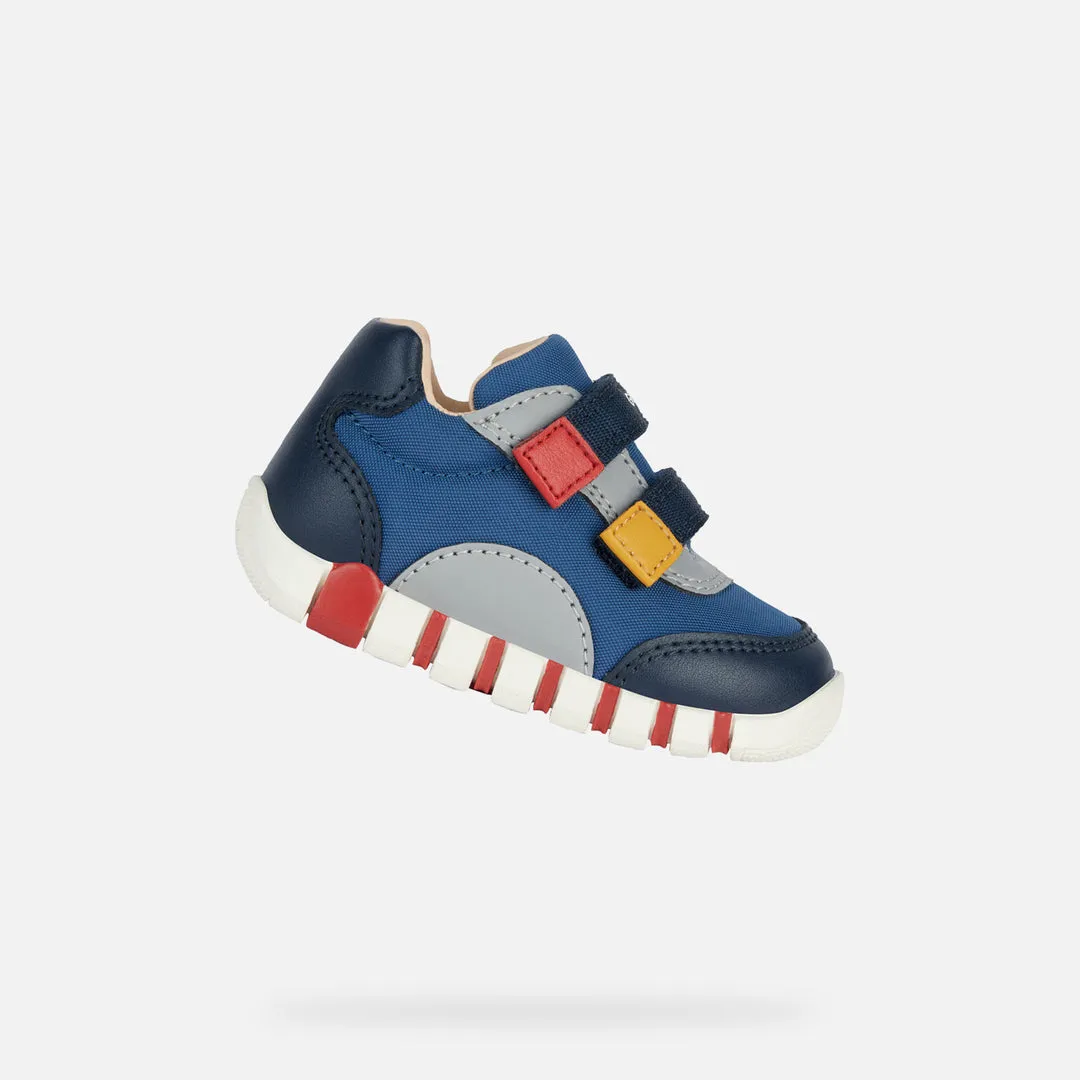 Blue Iupidoo Velcro Sneakers