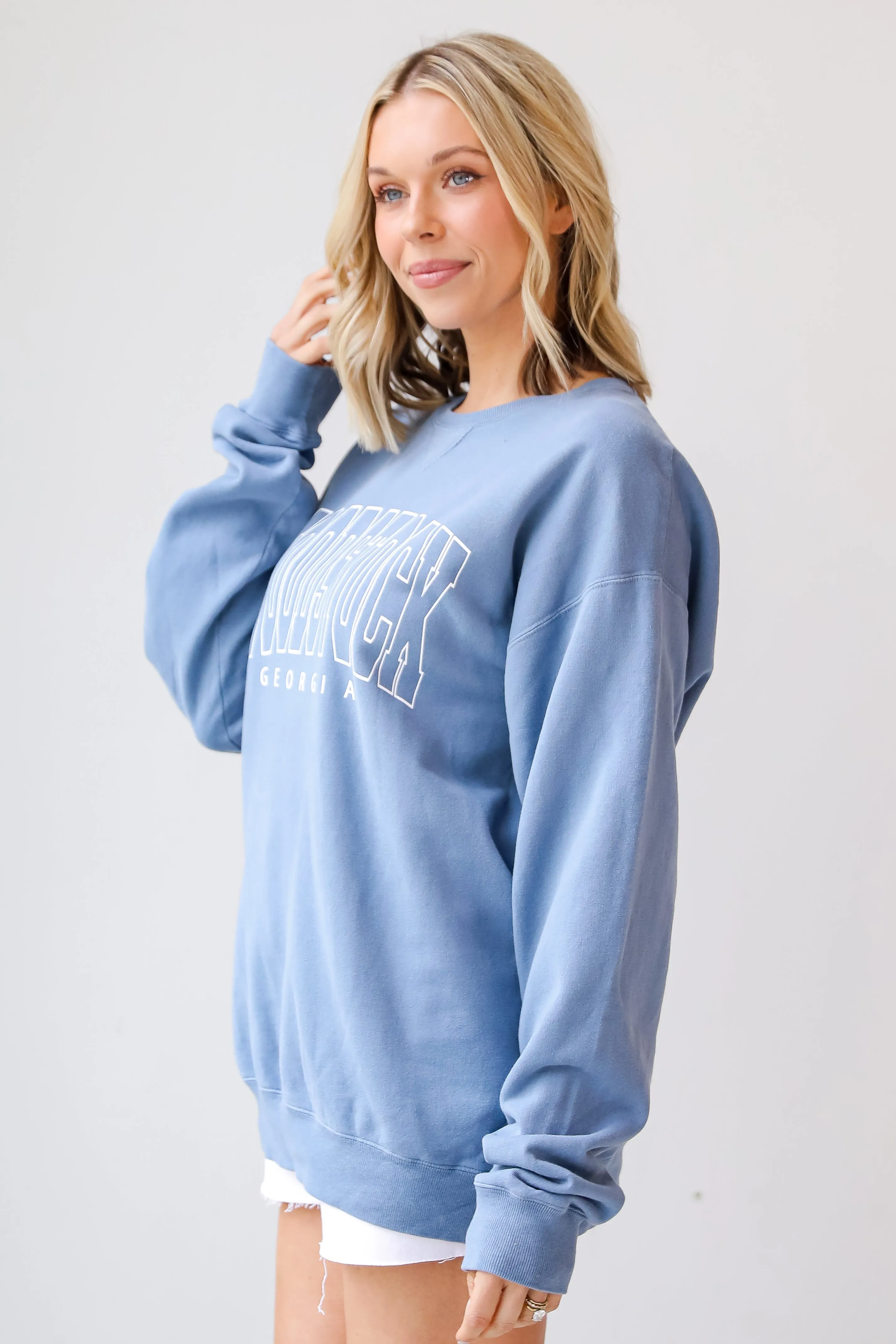 Blue Woodstock Georgia Sweatshirt