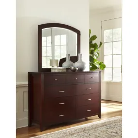 Brighton Nine Drawer Dresser In Cinnamon (2024)