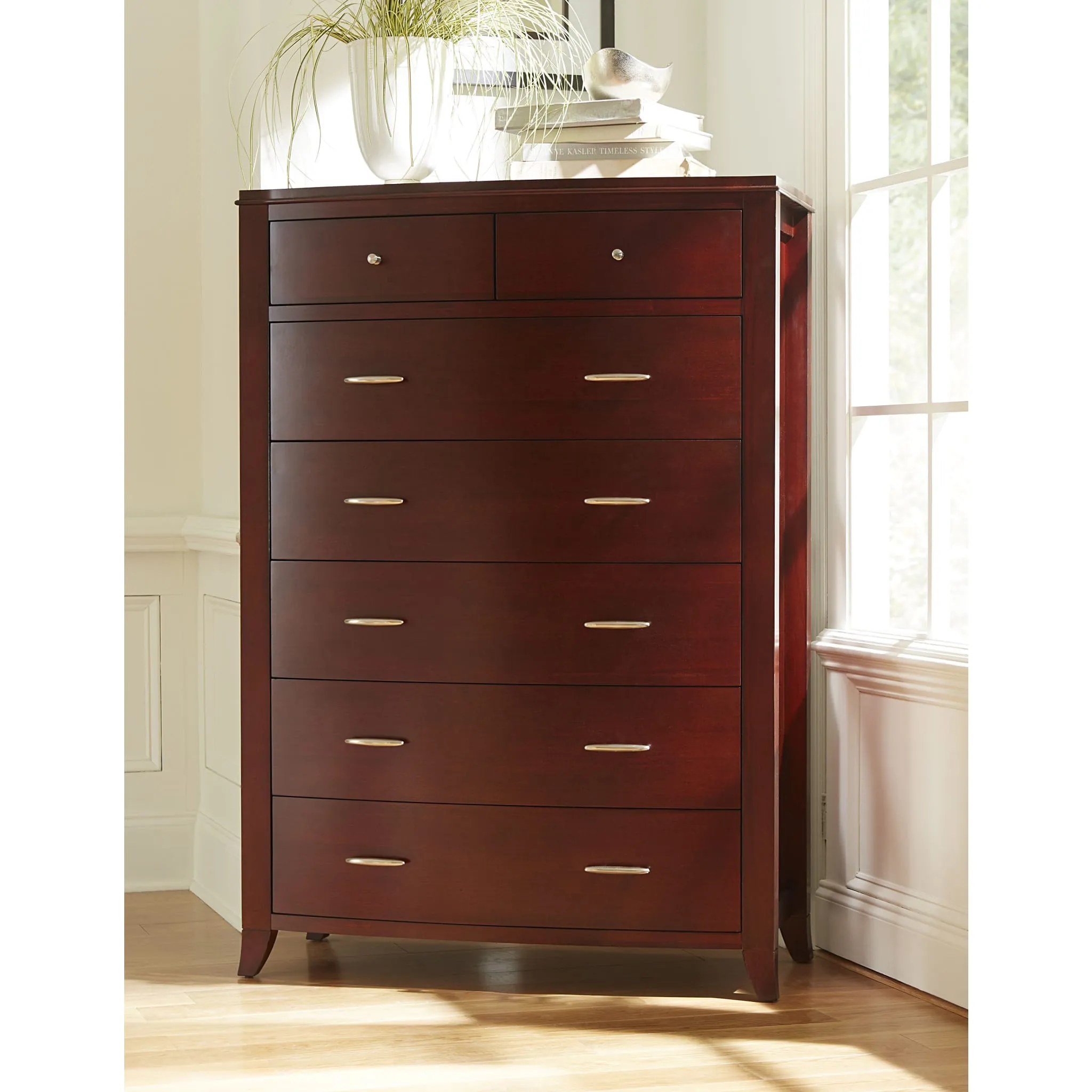 Brighton Seven Drawer Chest in Cinnamon (2024)