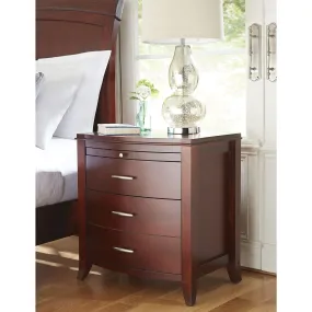 Brighton Two Drawer Nightstand in Cinnamon