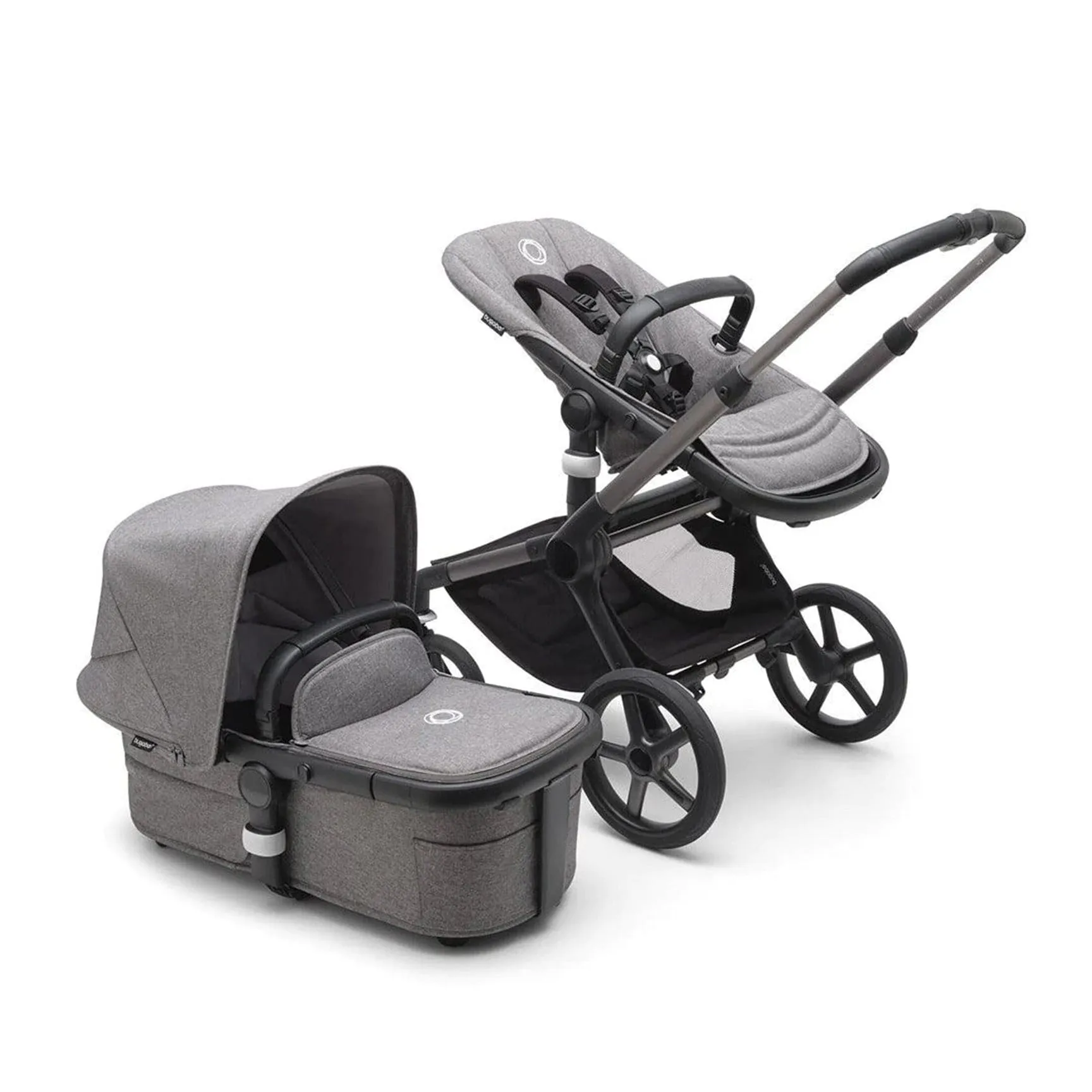 Bugaboo Fox 5 Complete Stroller - Grey Melange