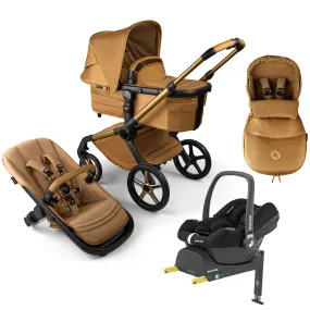 Bugaboo Fox 5 Noir Maxi-Cosi Luxe Bundle - Amber Glow