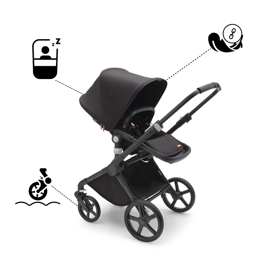 Bugaboo Fox Cub Complete Pushchair - Midnight Black