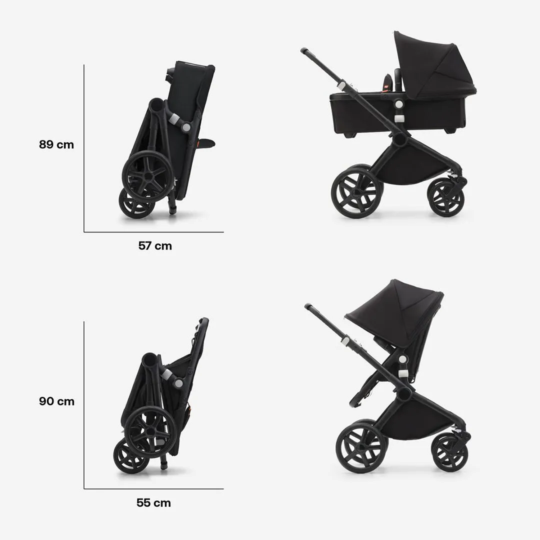 Bugaboo Fox Cub Complete Pushchair - Midnight Black