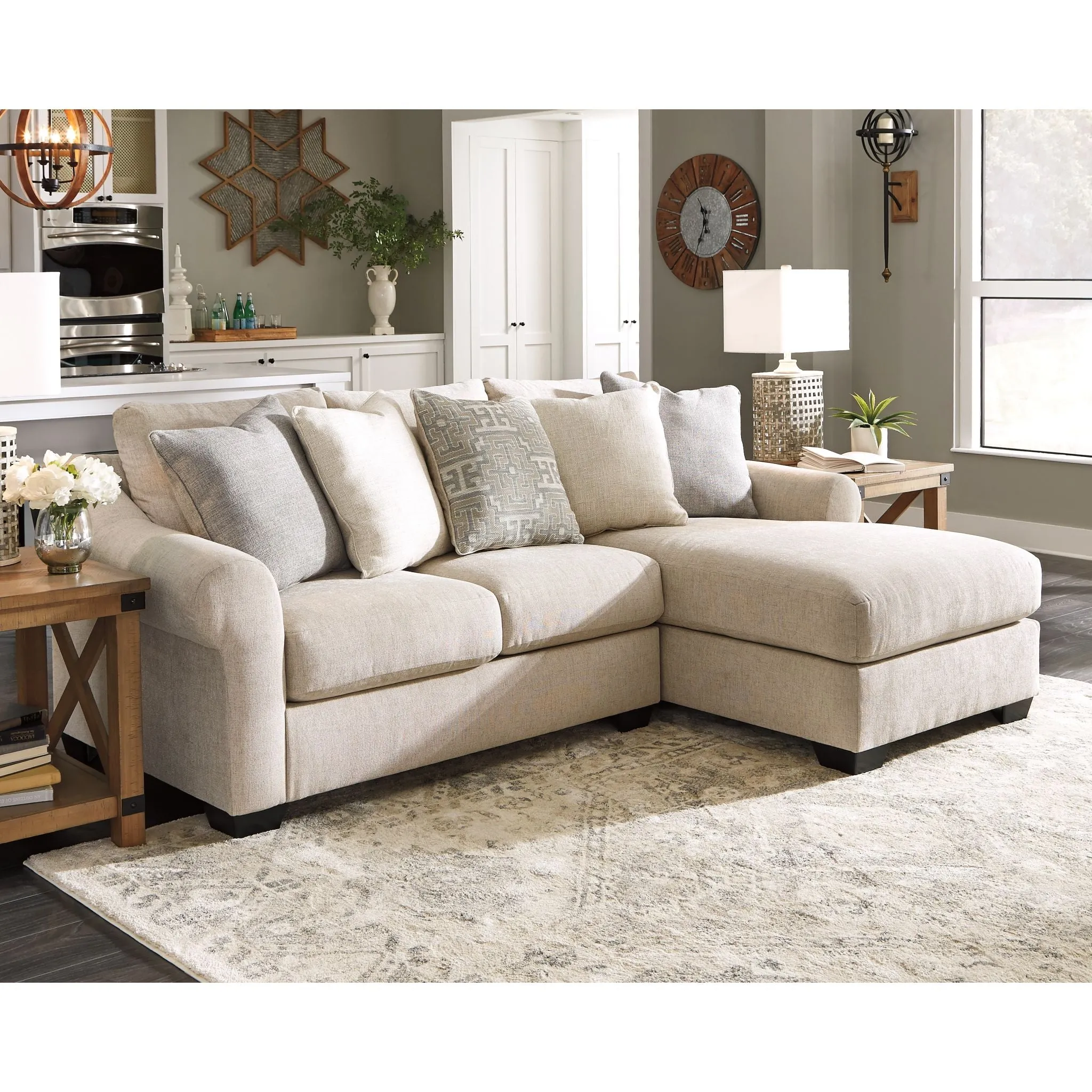 Carnaby-Exclusive 2 Piece Sectional with Chaise