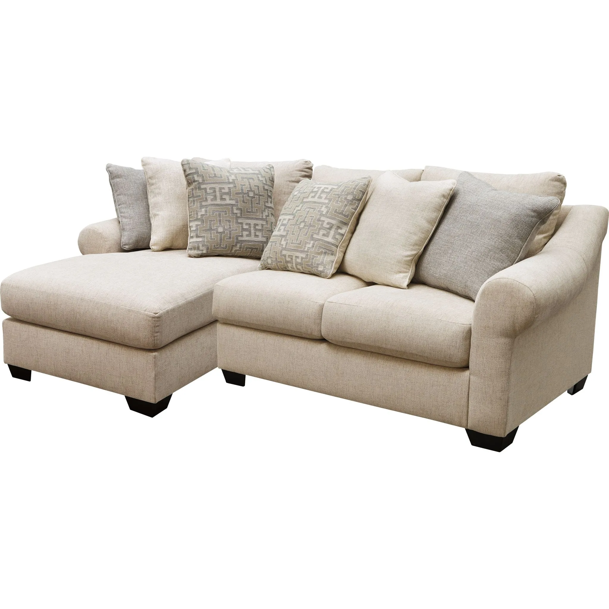 Carnaby-Exclusive 2 Piece Sectional with Chaise