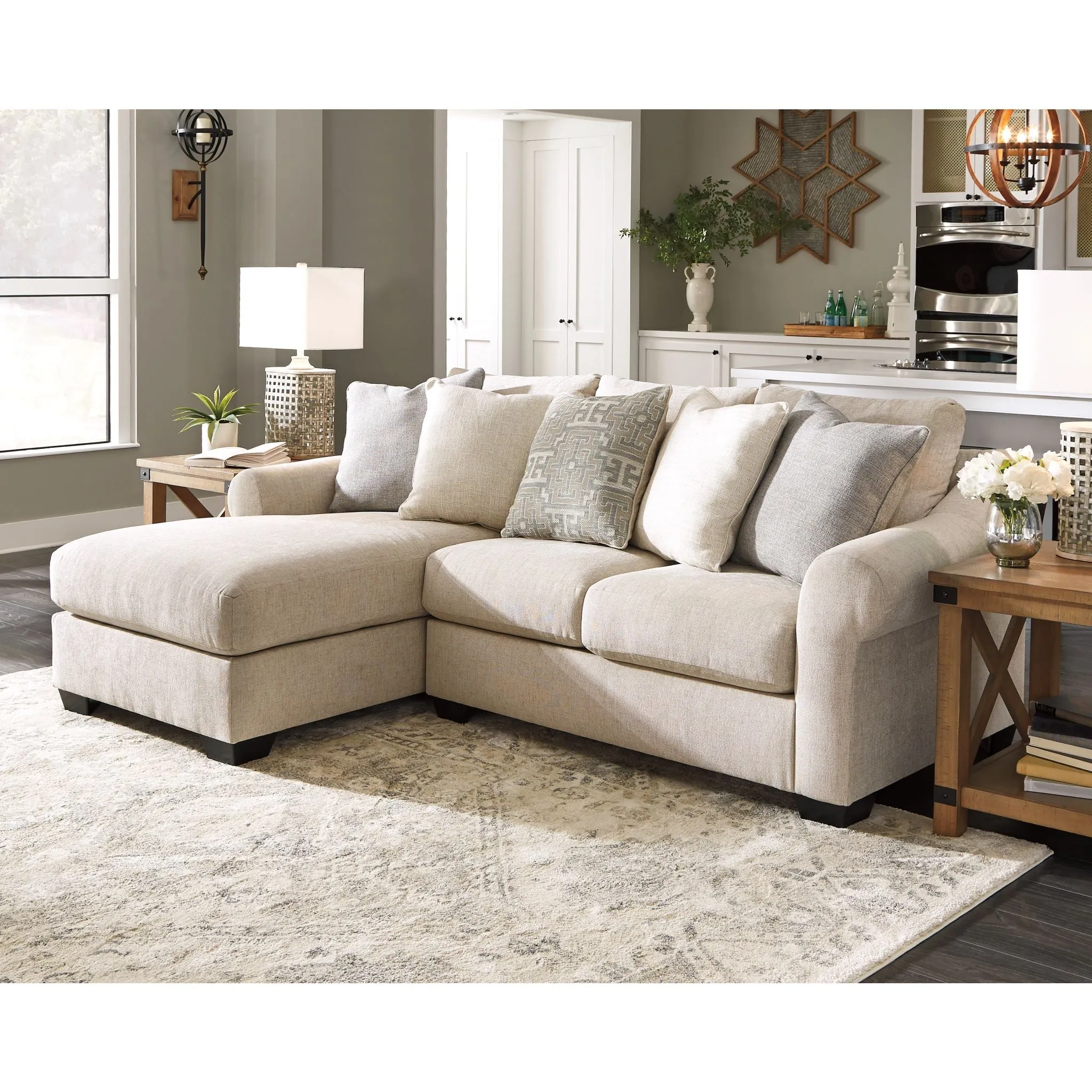 Carnaby-Exclusive 2 Piece Sectional with Chaise