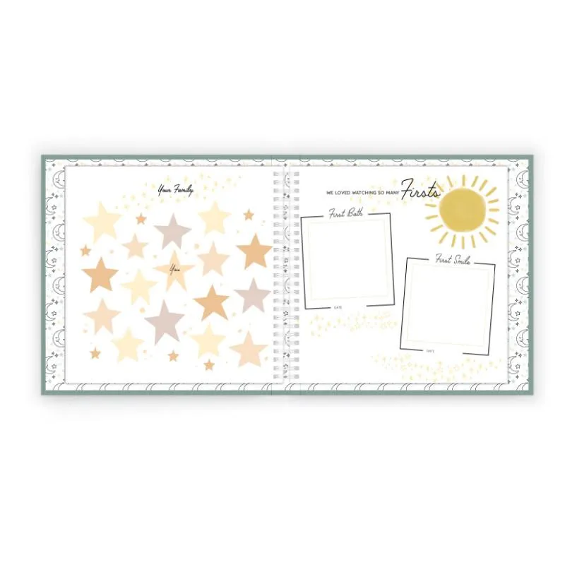 Celestial Skies Luxury Memory Baby Book