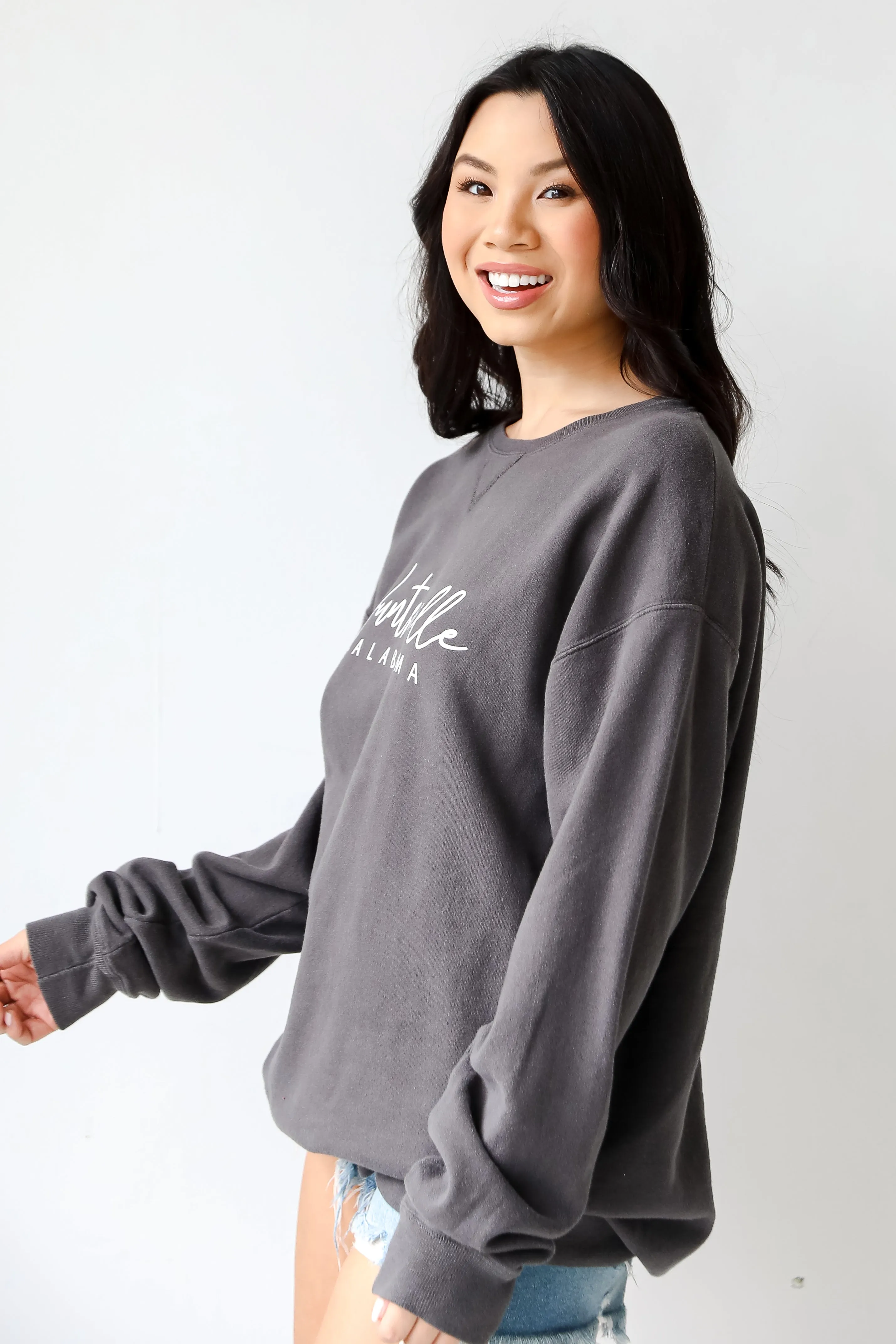 Charcoal Huntsville Alabama Sweatshirt