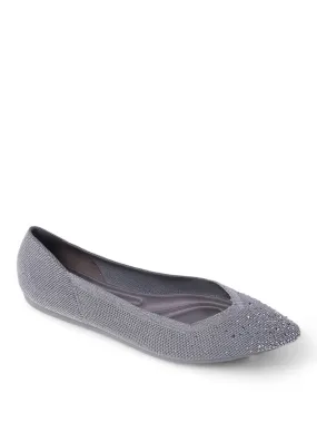 Crysty Glistening Ballerina Flats