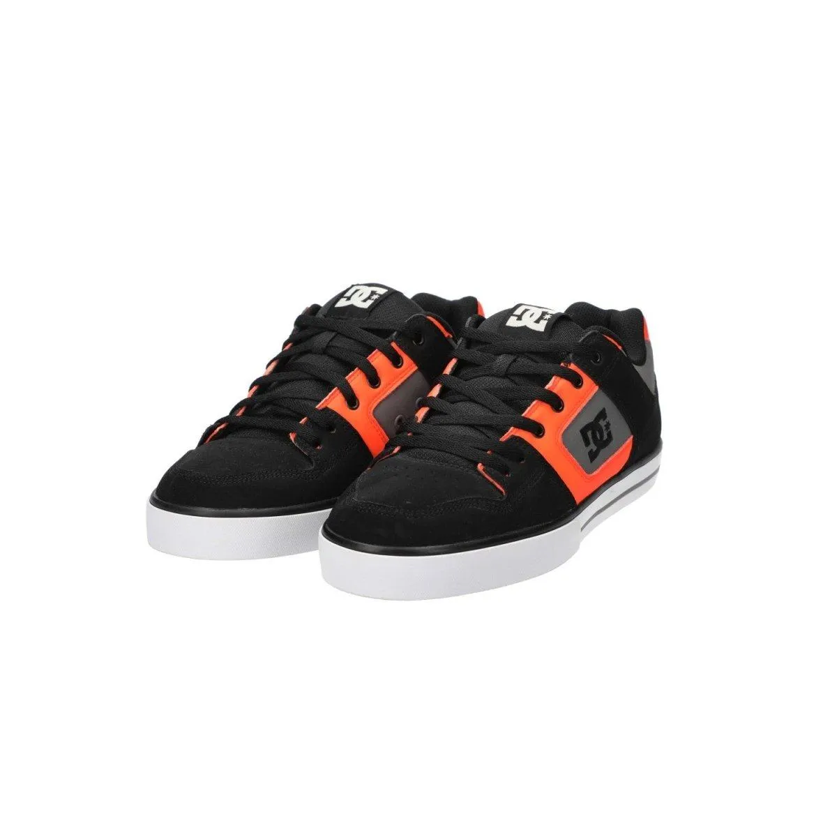 Dc Low-Top Sneakers Leather Black Colour For Men