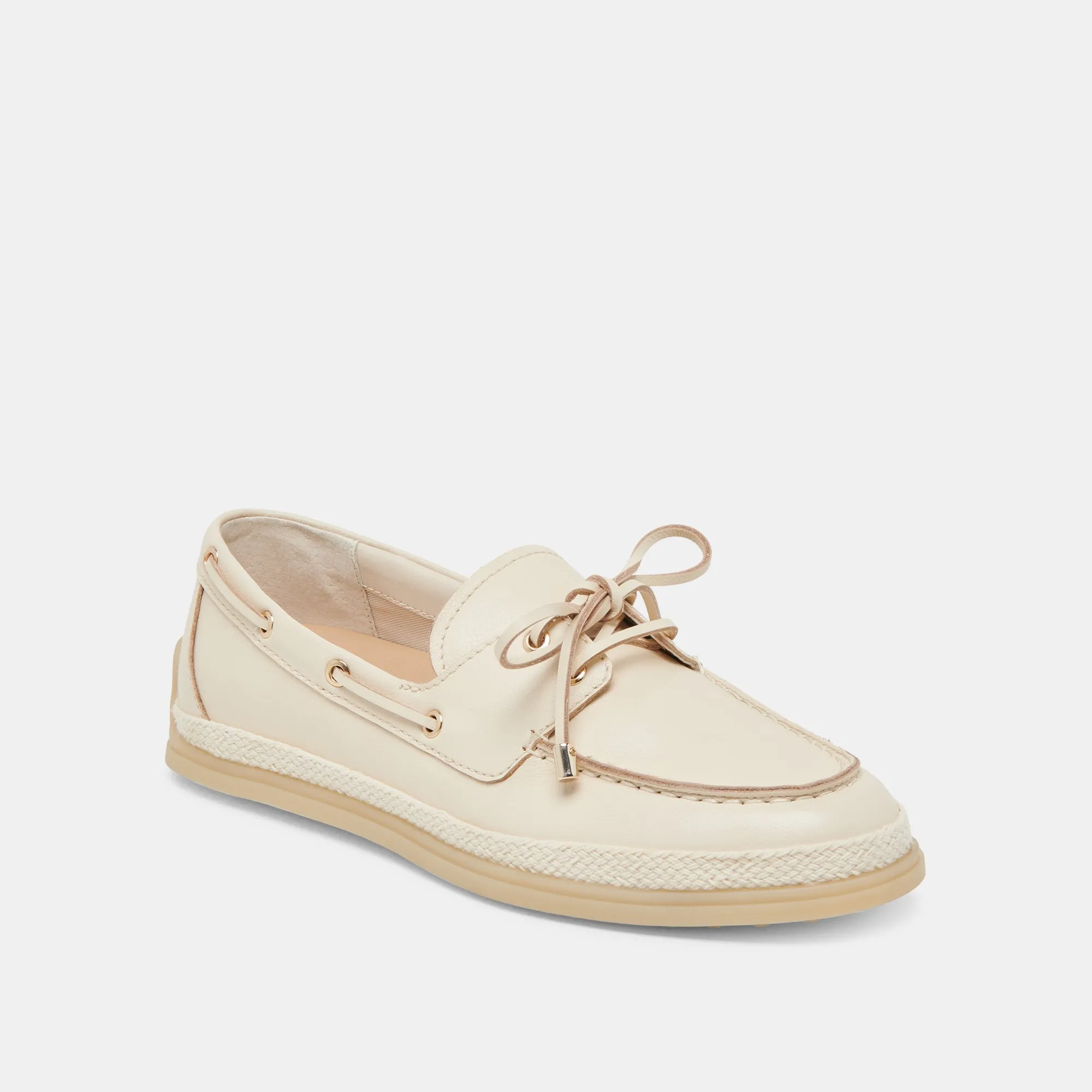 DORIS LOAFERS BONE LEATHER