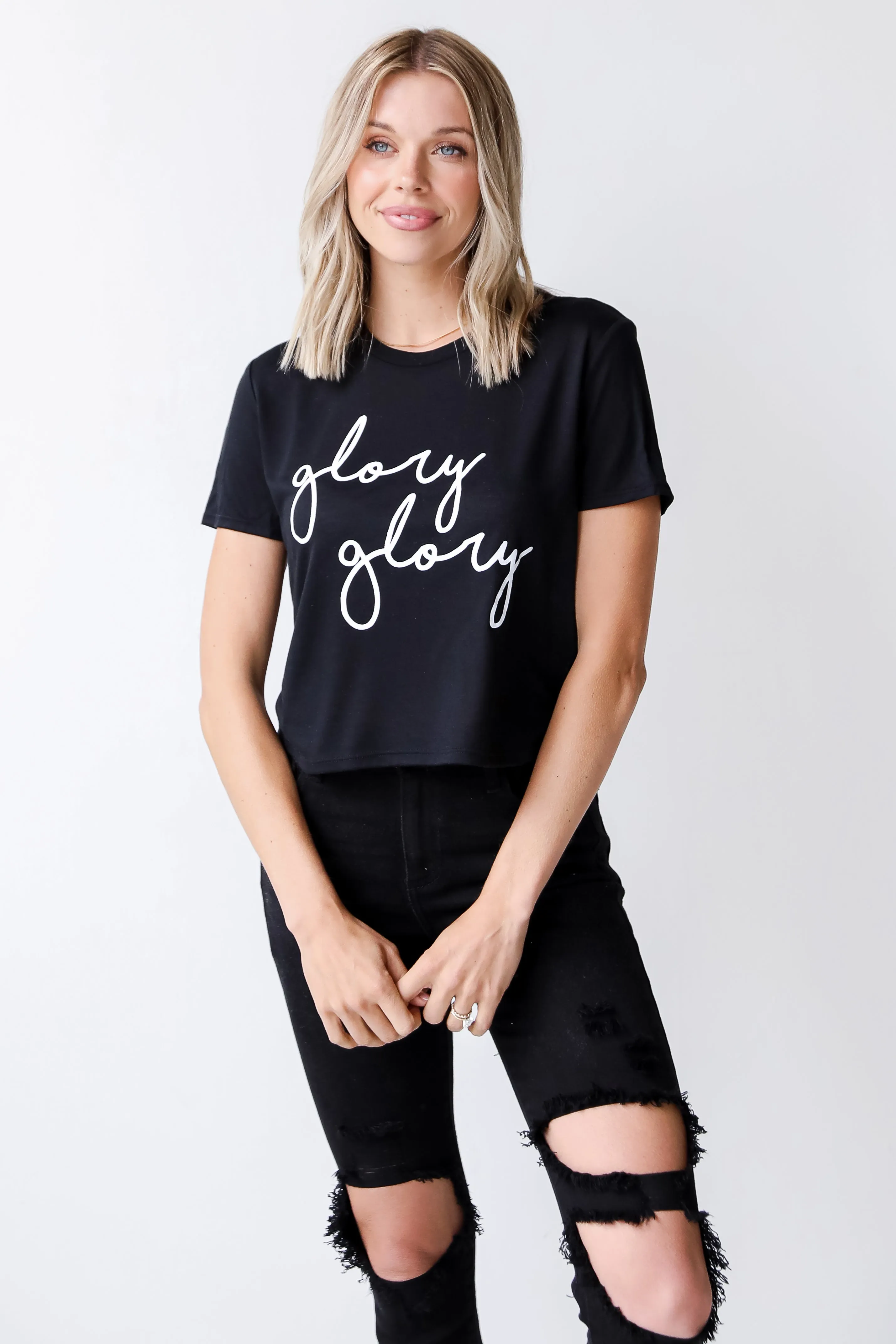 Glory Glory Cropped Tee