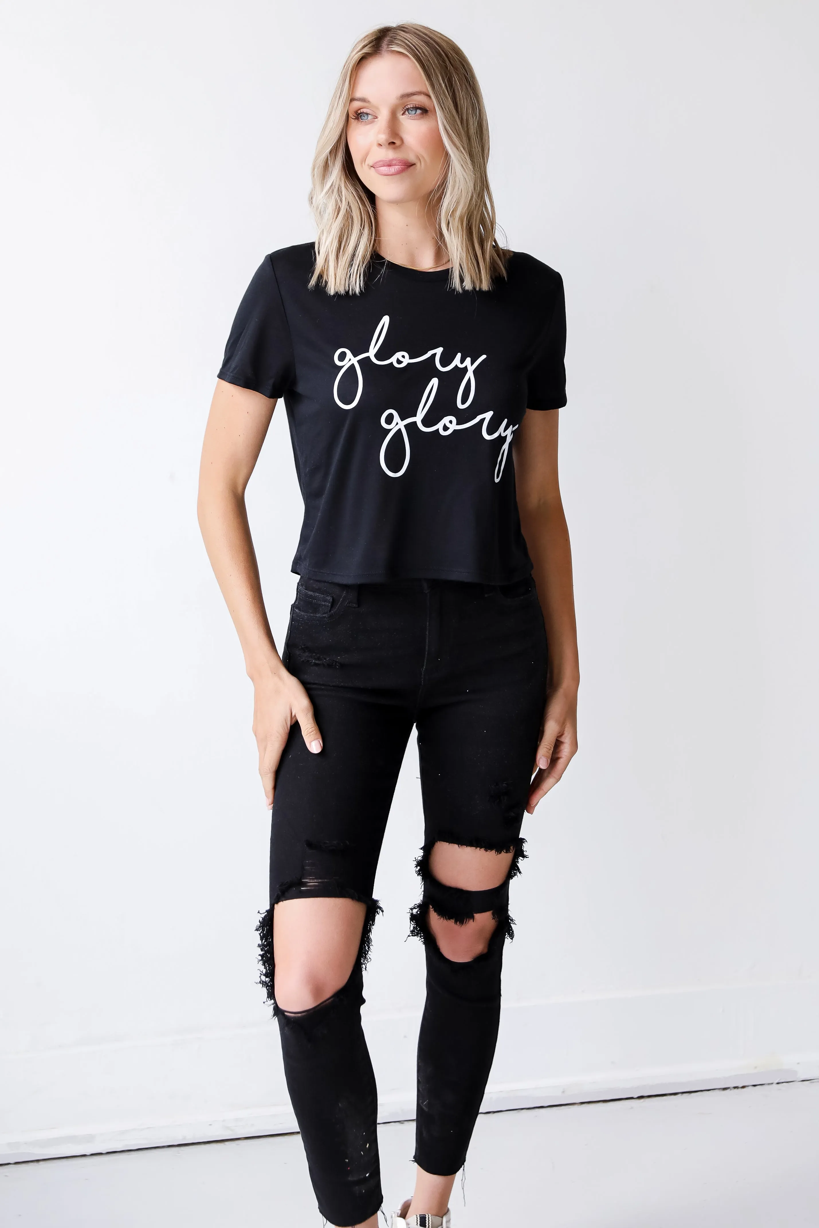 Glory Glory Cropped Tee