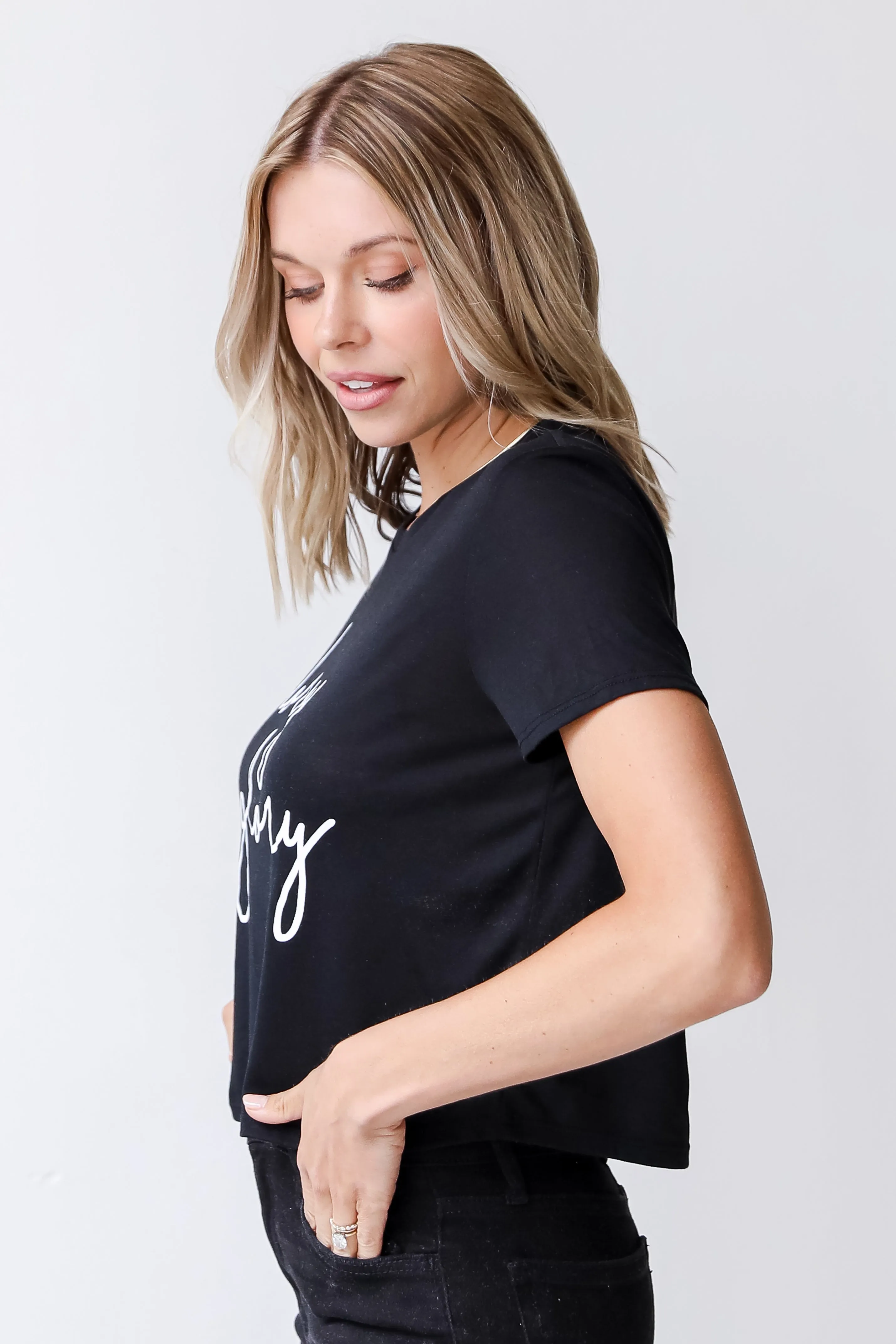 Glory Glory Cropped Tee