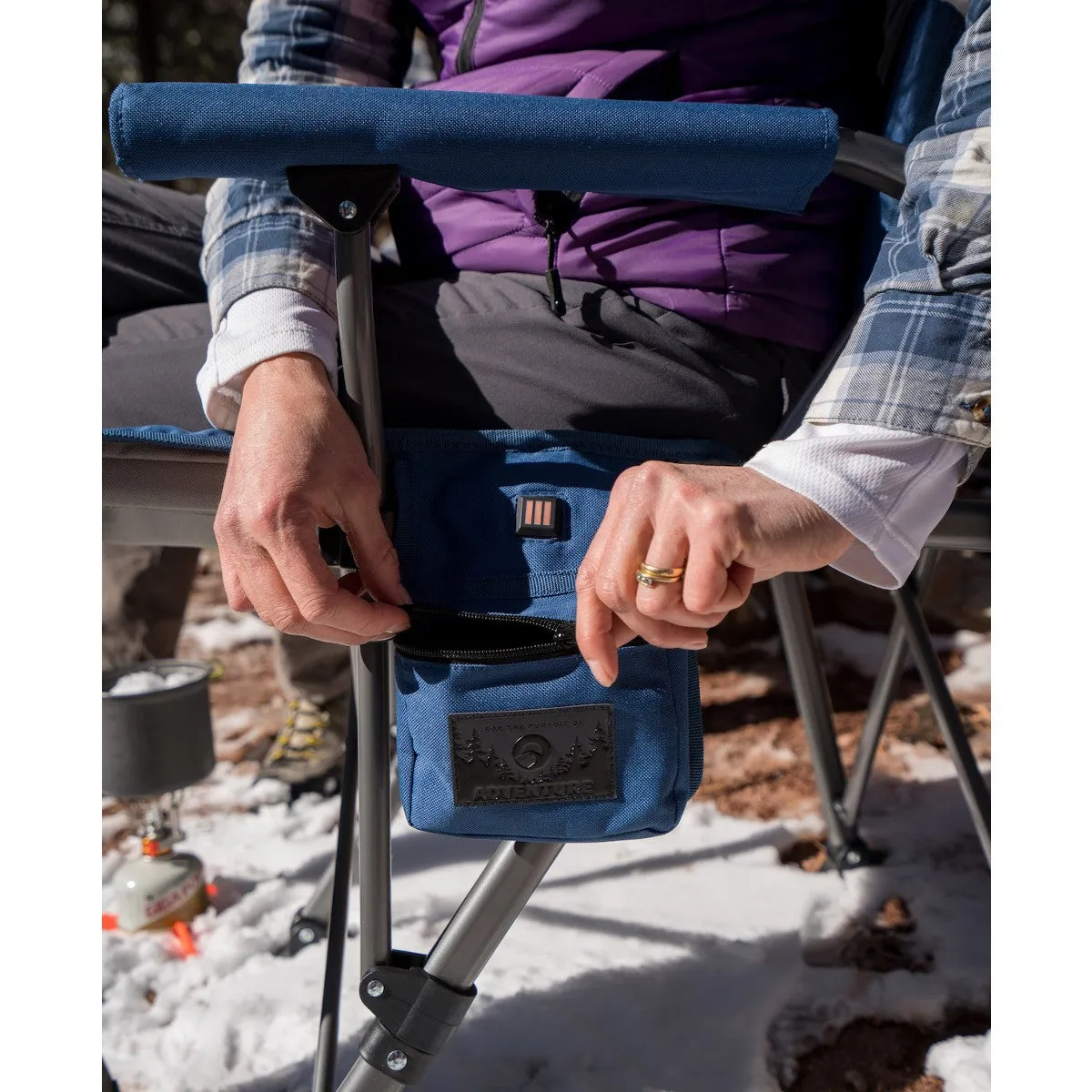 Gobi Heat Terrain Heated Camping Chair - Sunrise