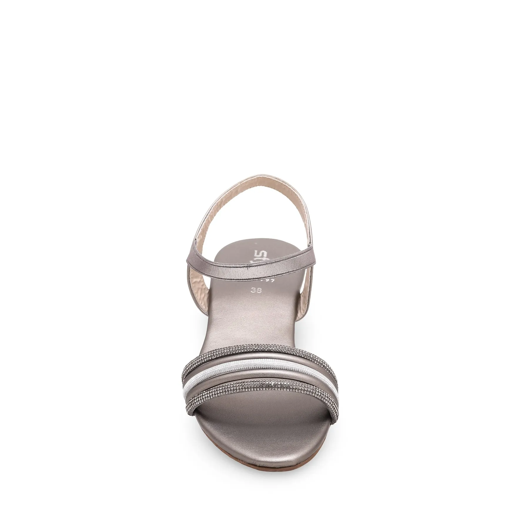 Grey Fancy Sandal FN5797