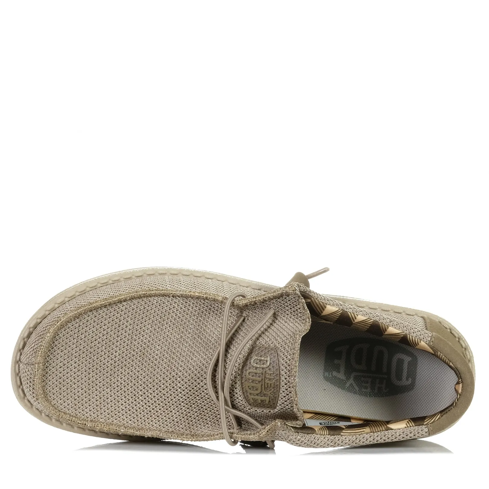 Hey Dude Mens Wally Sox Beige