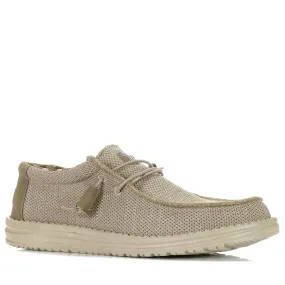 Hey Dude Mens Wally Sox Beige