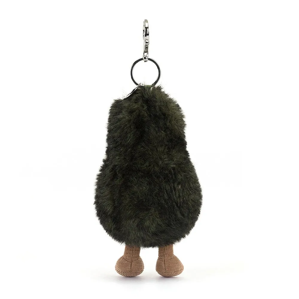 Jellycat amuseable avocado bag charm