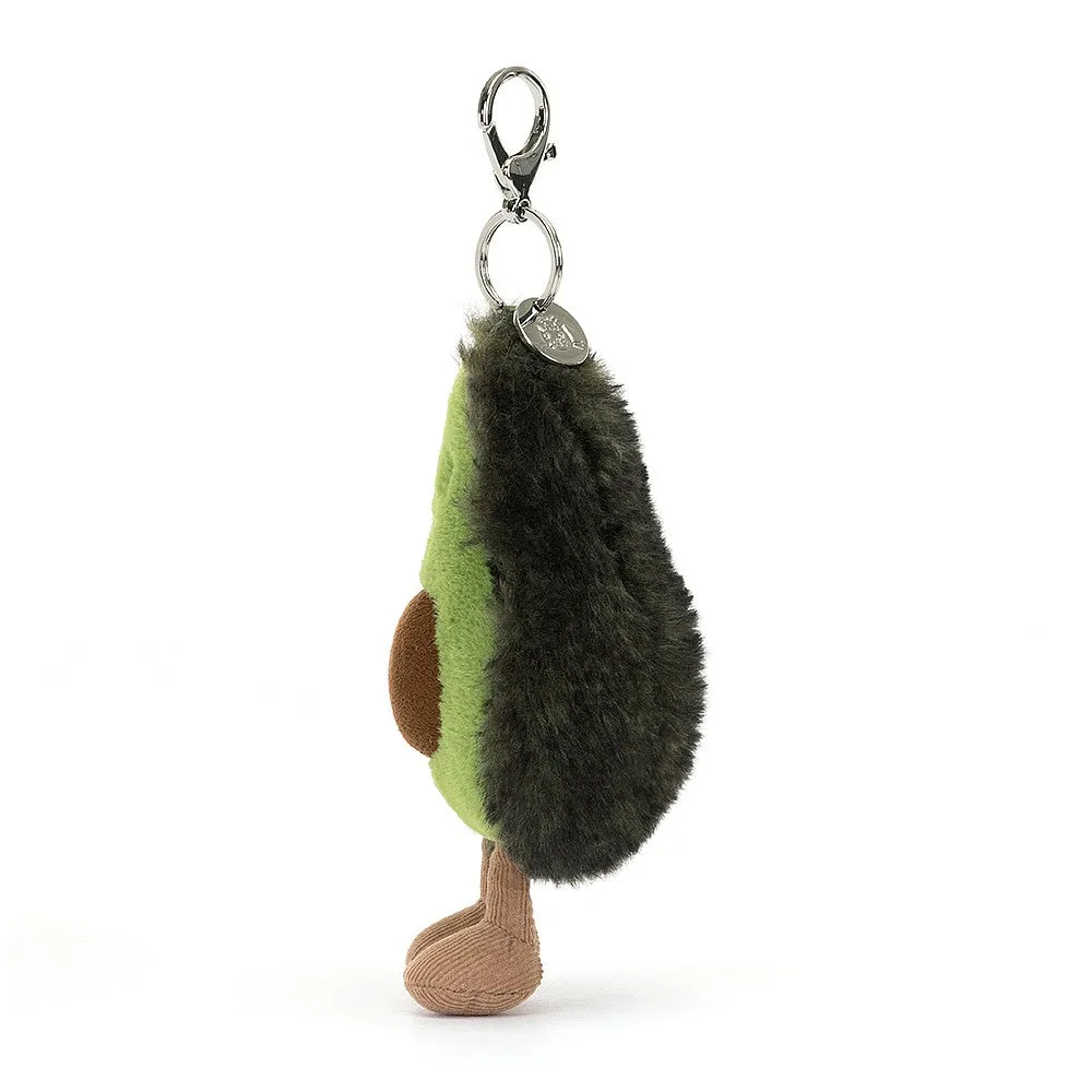 Jellycat amuseable avocado bag charm