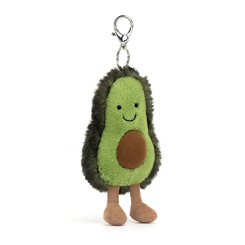 Jellycat amuseable avocado bag charm