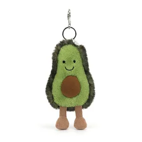 Jellycat amuseable avocado bag charm