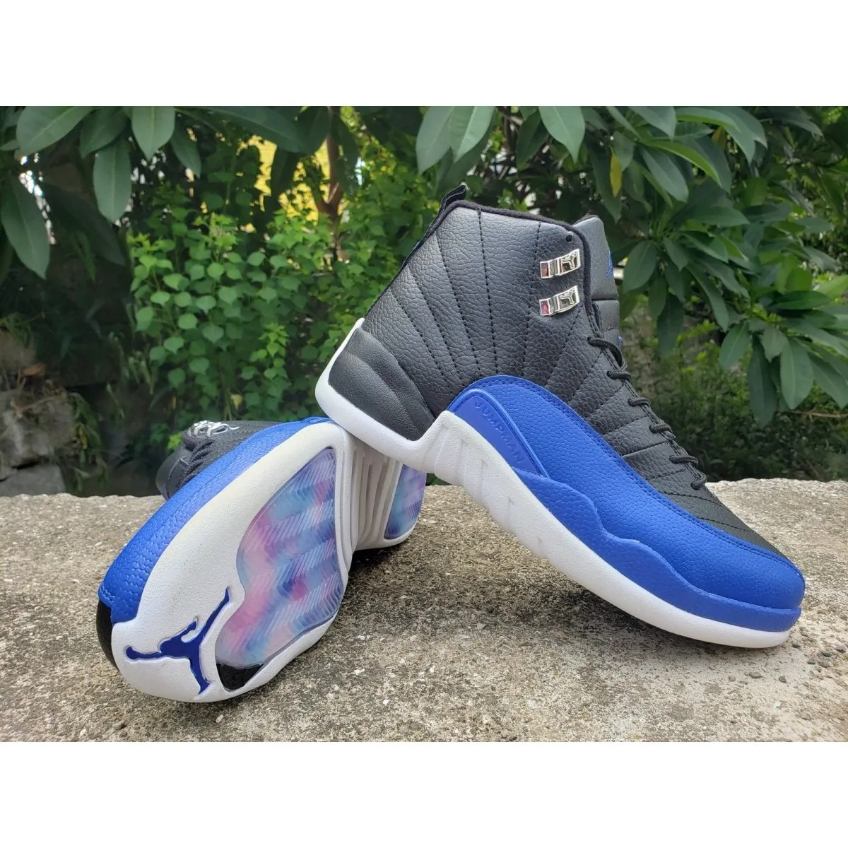 JORDAN 12 x BLACK GAME ROYAL