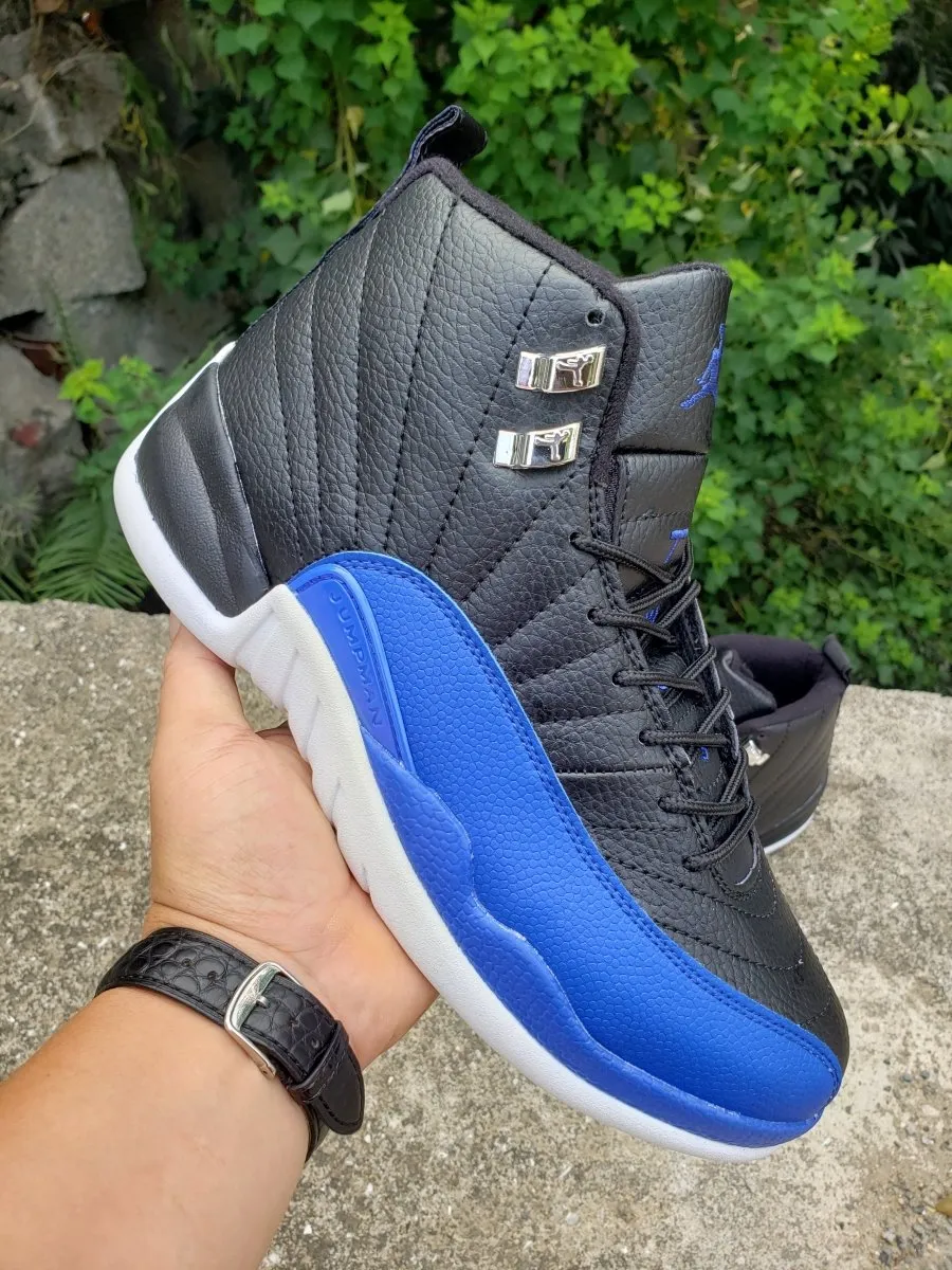 JORDAN 12 x BLACK GAME ROYAL