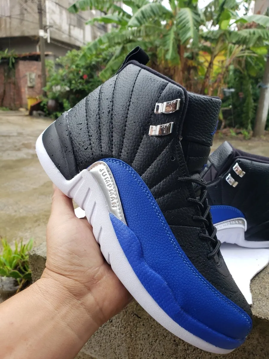 JORDAN 12 x BLACK GAME ROYAL