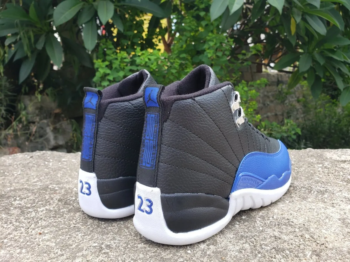 JORDAN 12 x BLACK GAME ROYAL