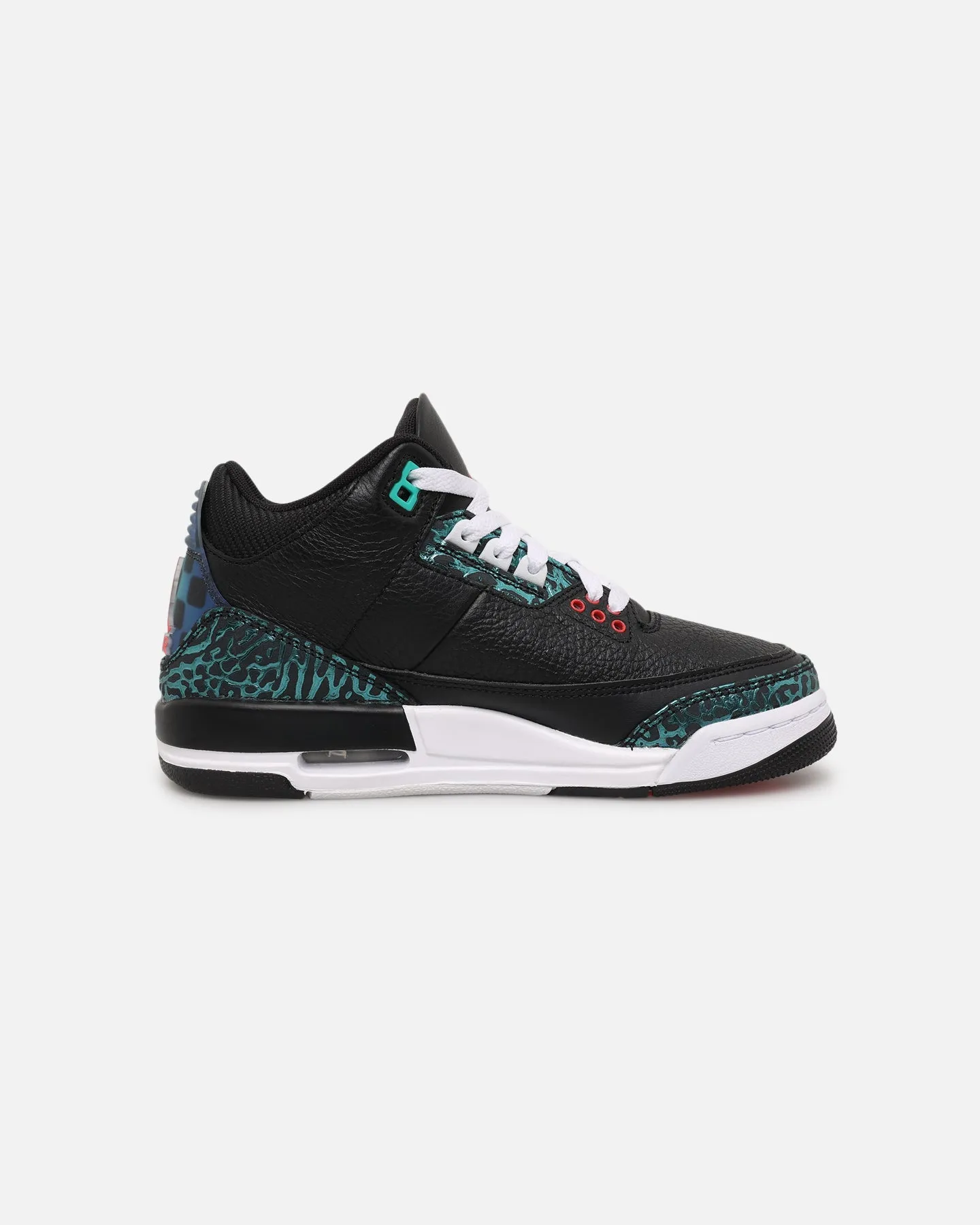 Jordan Kids' Air Jordan 3 Retro "Moto" (GS) Black/Red