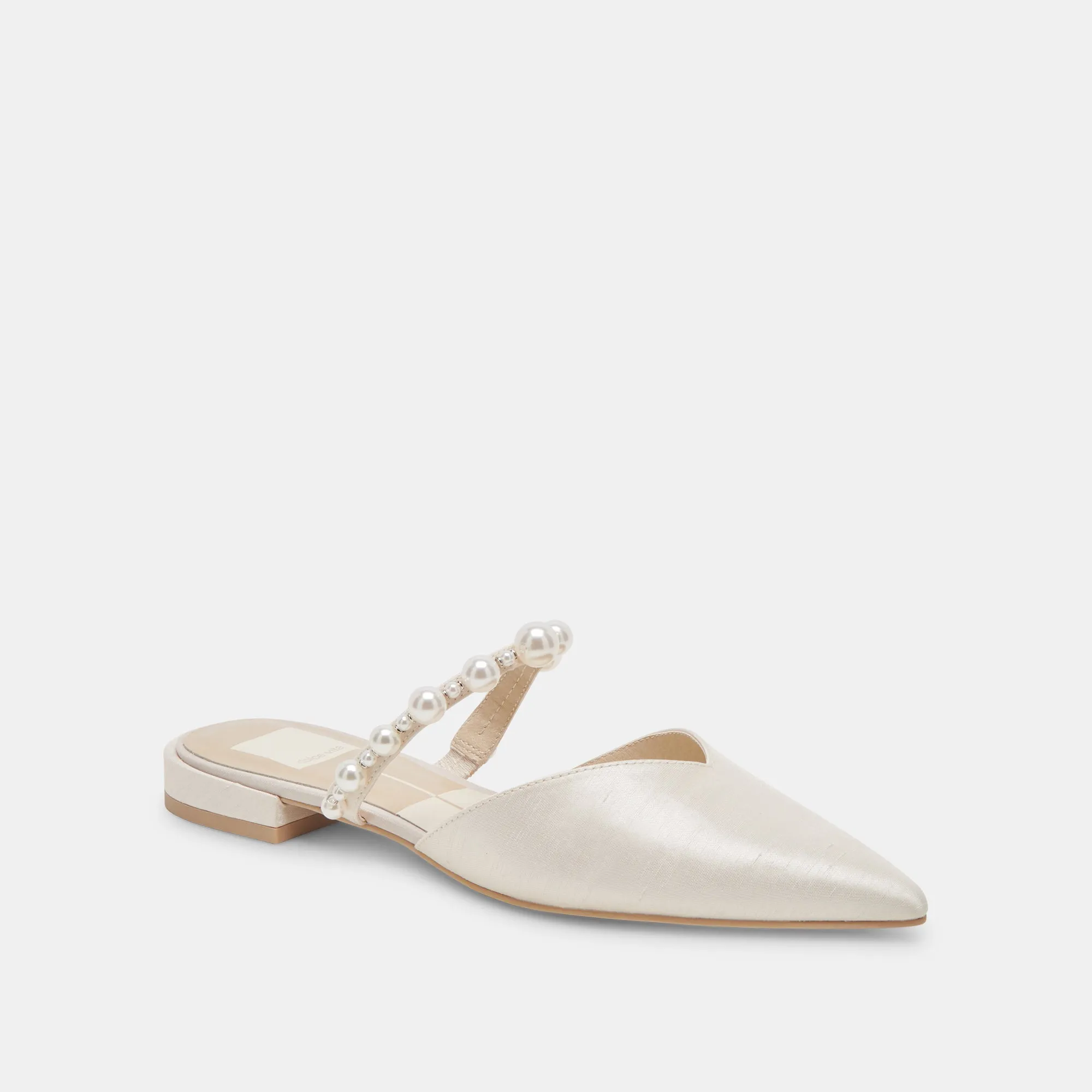 KANIKA PEARL FLATS VANILLA PEARLS