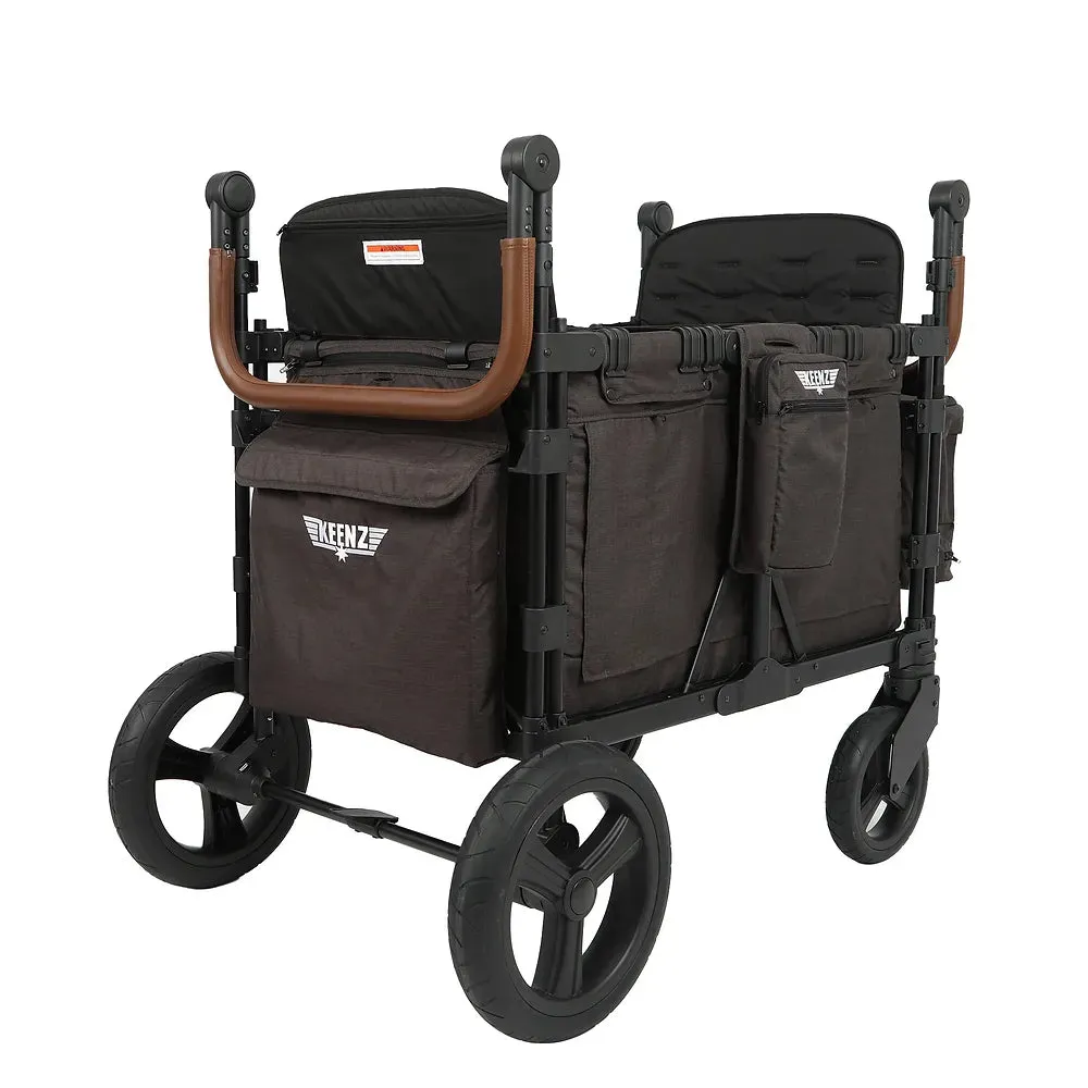 Keenz XC  Luxury Comfort Stroller Wagon 4 Passenger - Black