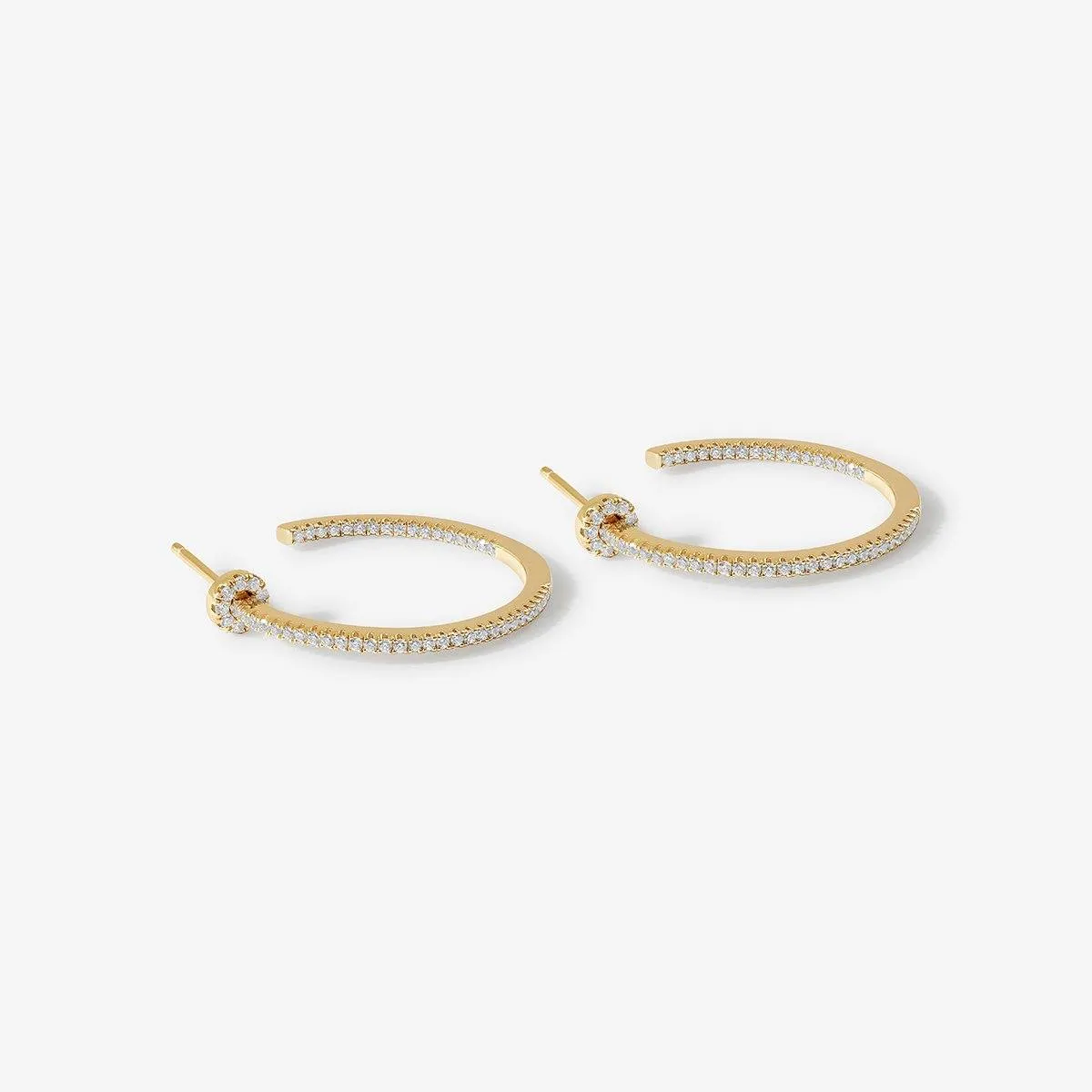 Kel hoop earrings