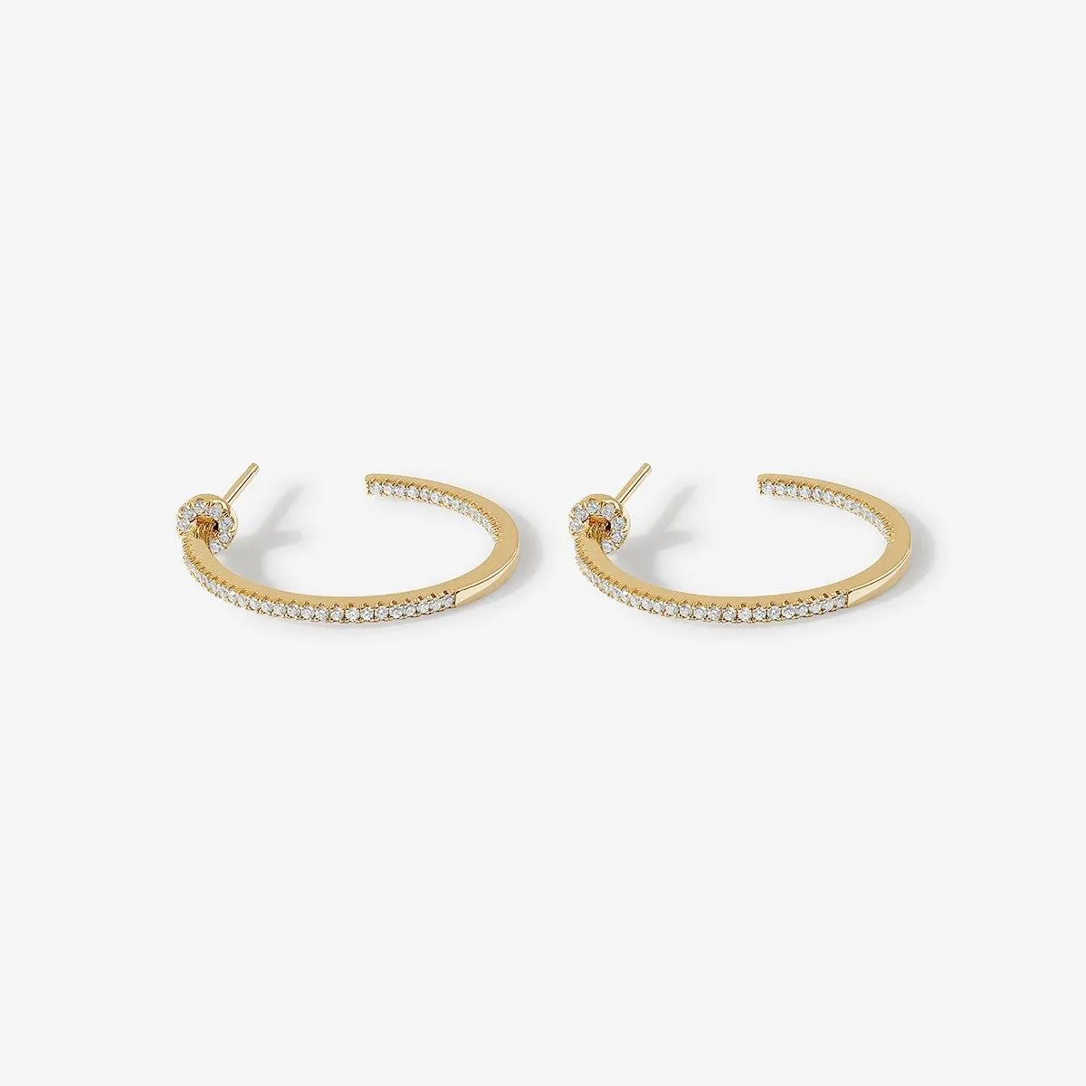 Kel hoop earrings