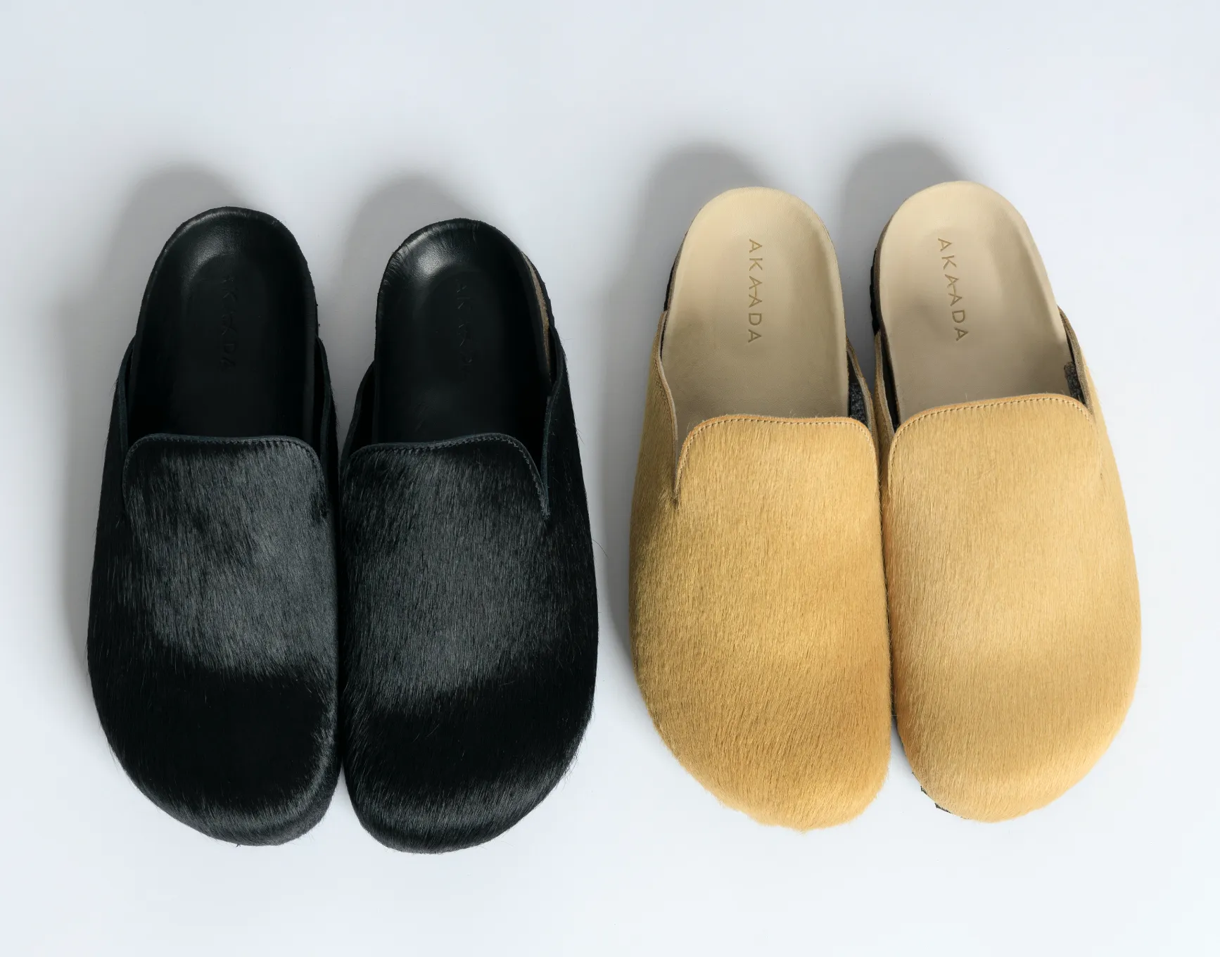 Kibo Black Pony Hair Mules