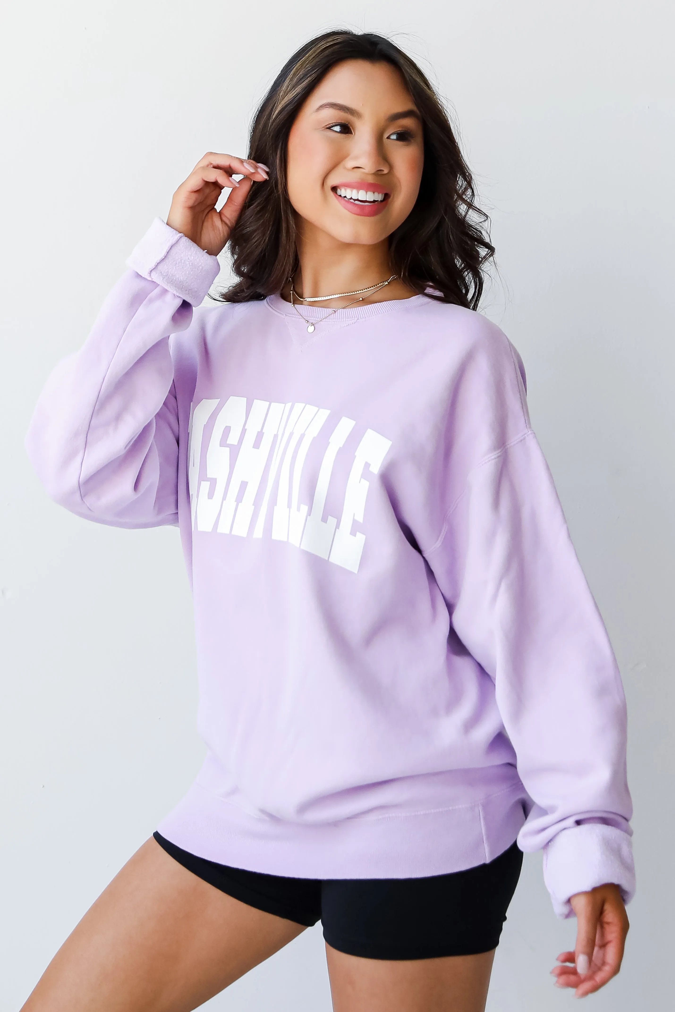 Lavender Nashville Sweatshirt