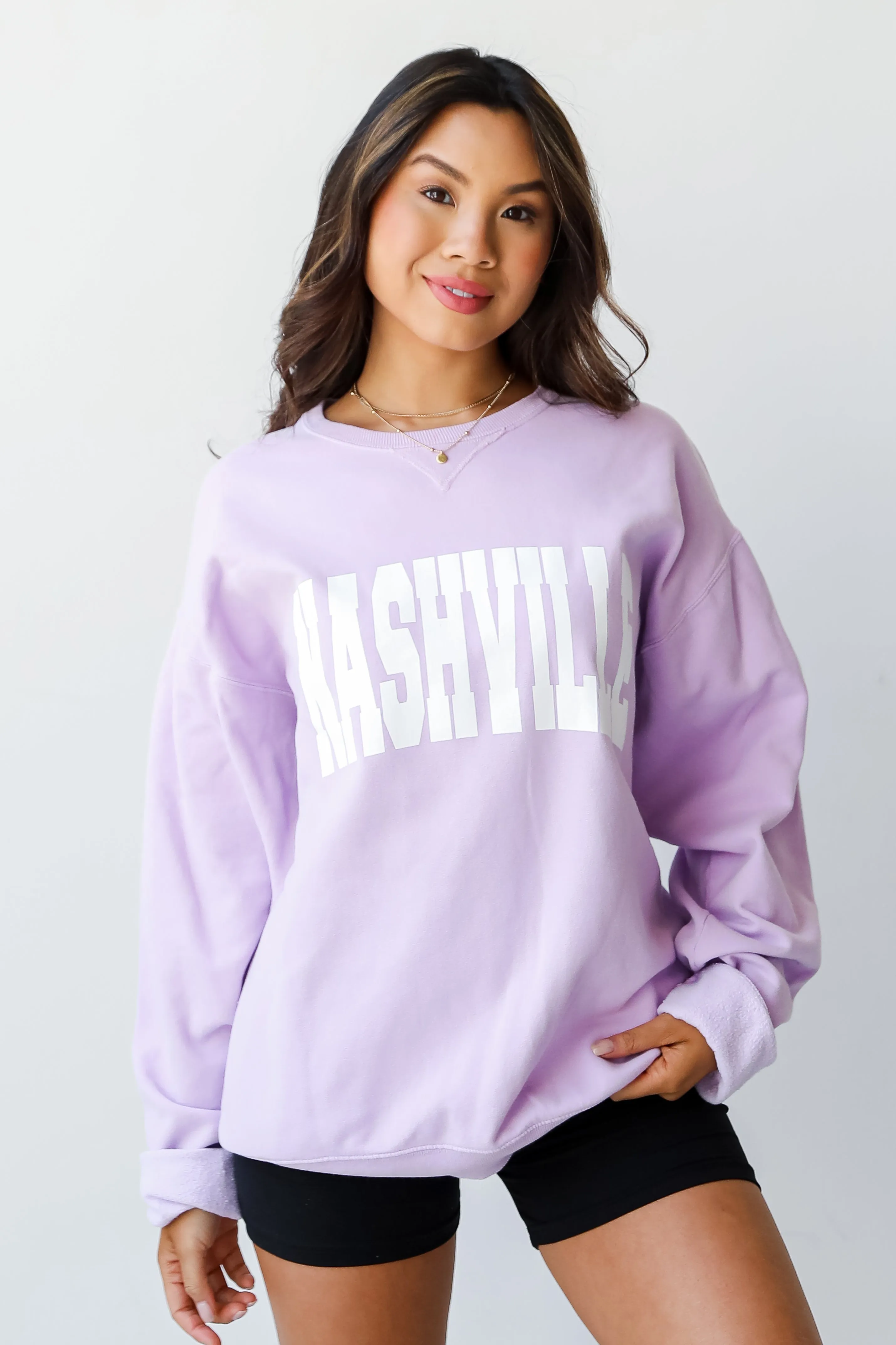 Lavender Nashville Sweatshirt