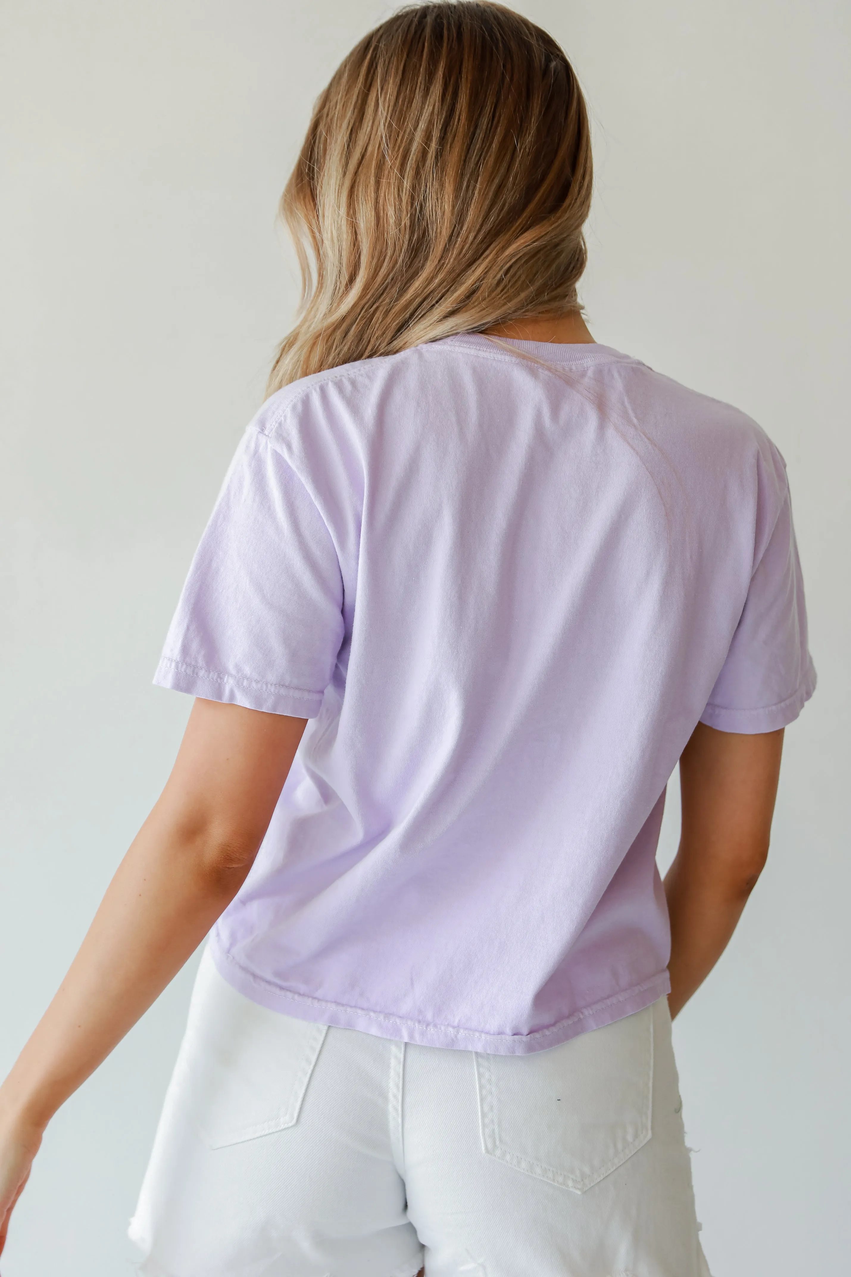 Lavender Nashville Tennessee Cropped Tee