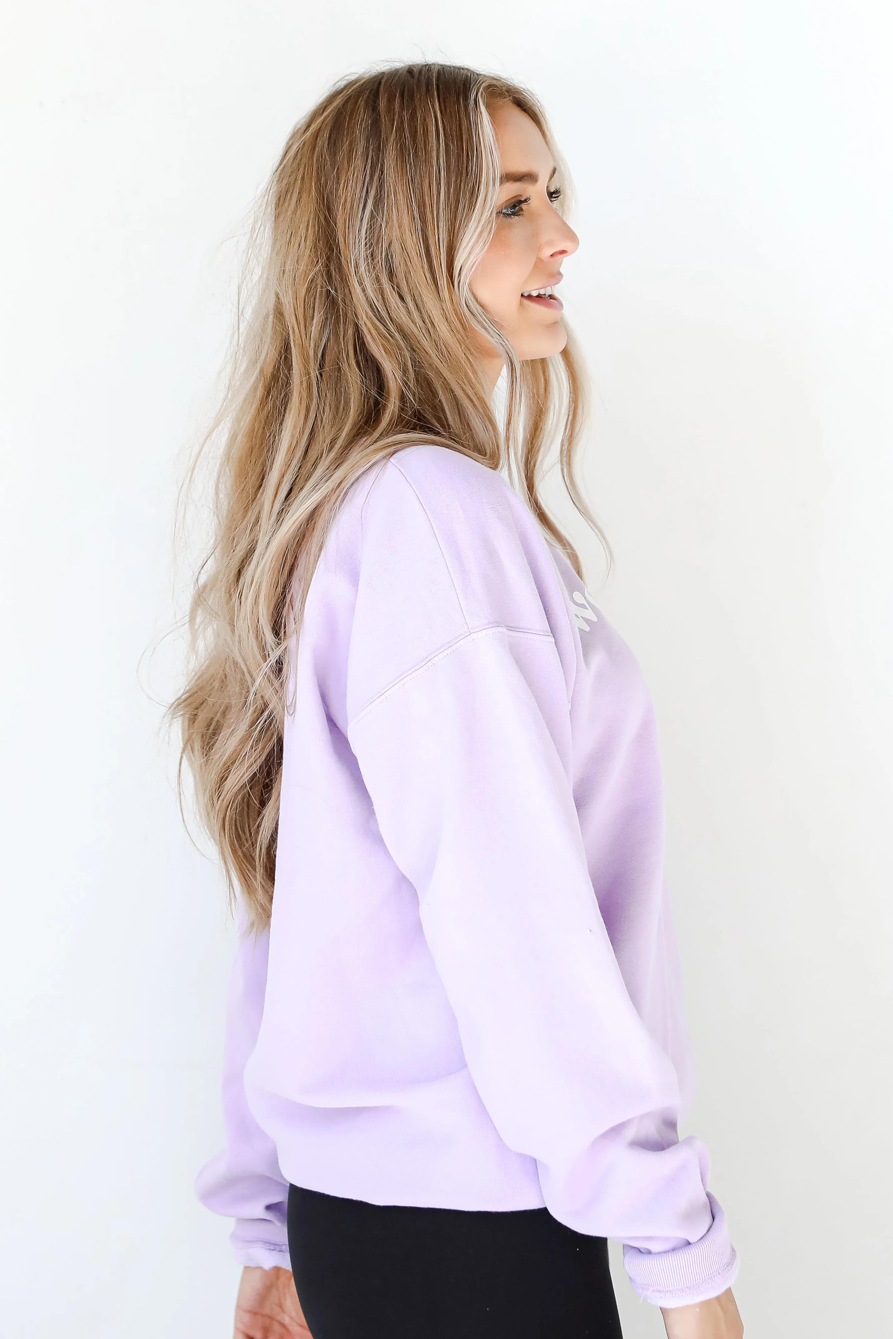 Lavender Woman Of God Sweatshirt