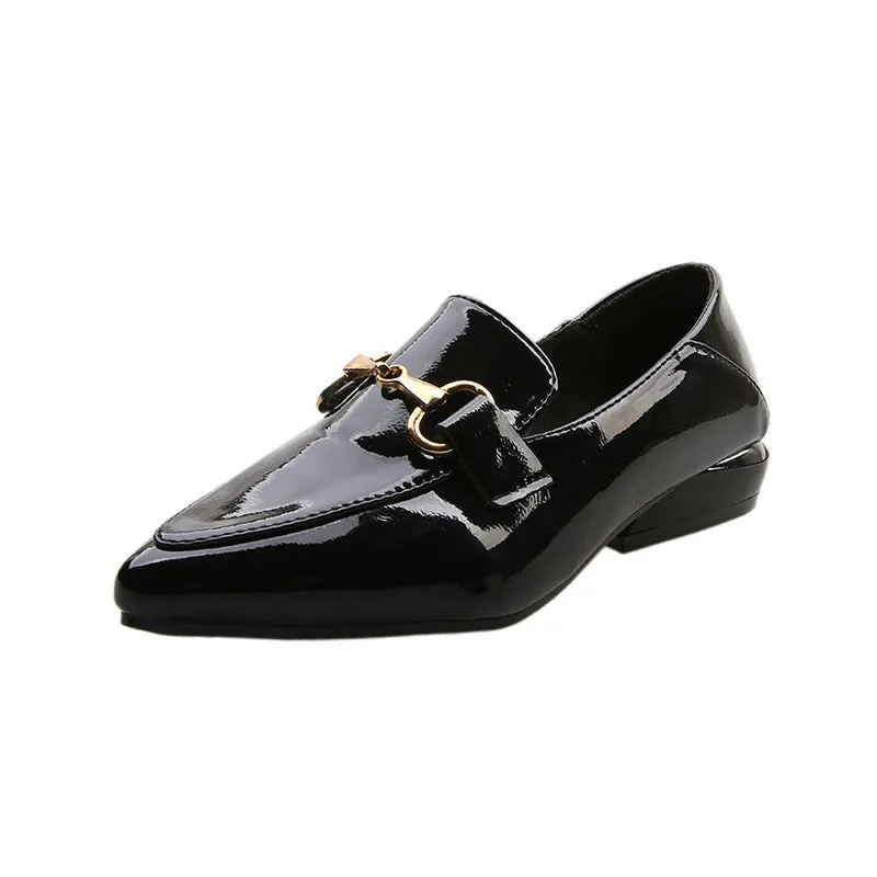 Leather office Shoes Women Spring And Summer 2023 | Brodtica.com